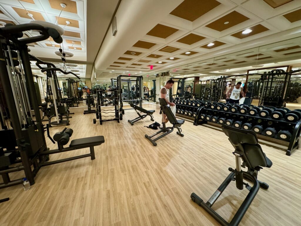 Gym at Wynn