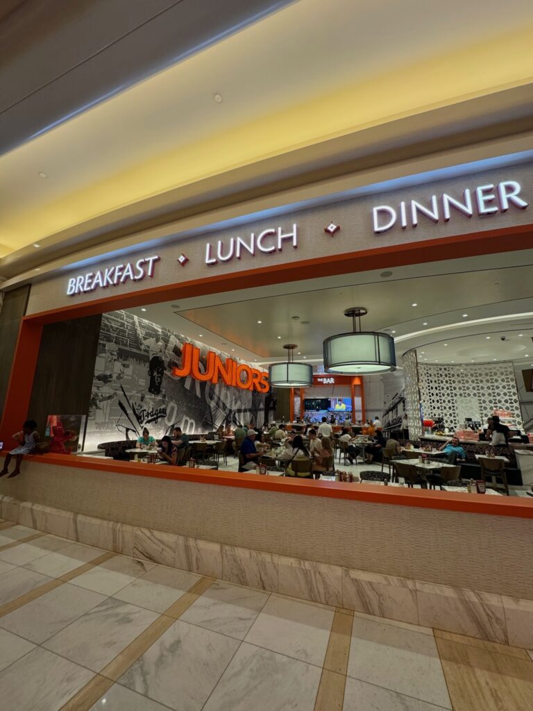 Juniors Restaurant Resorts World Las Vegas