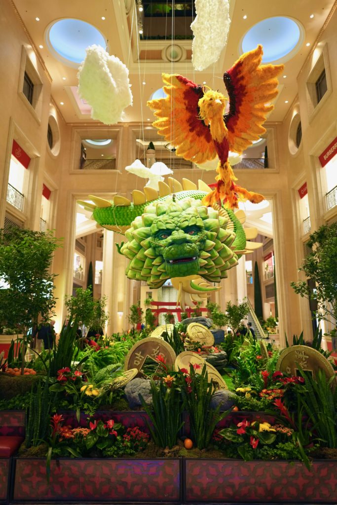 Chinese New Year Display - The Venetian Las Vegas 2024