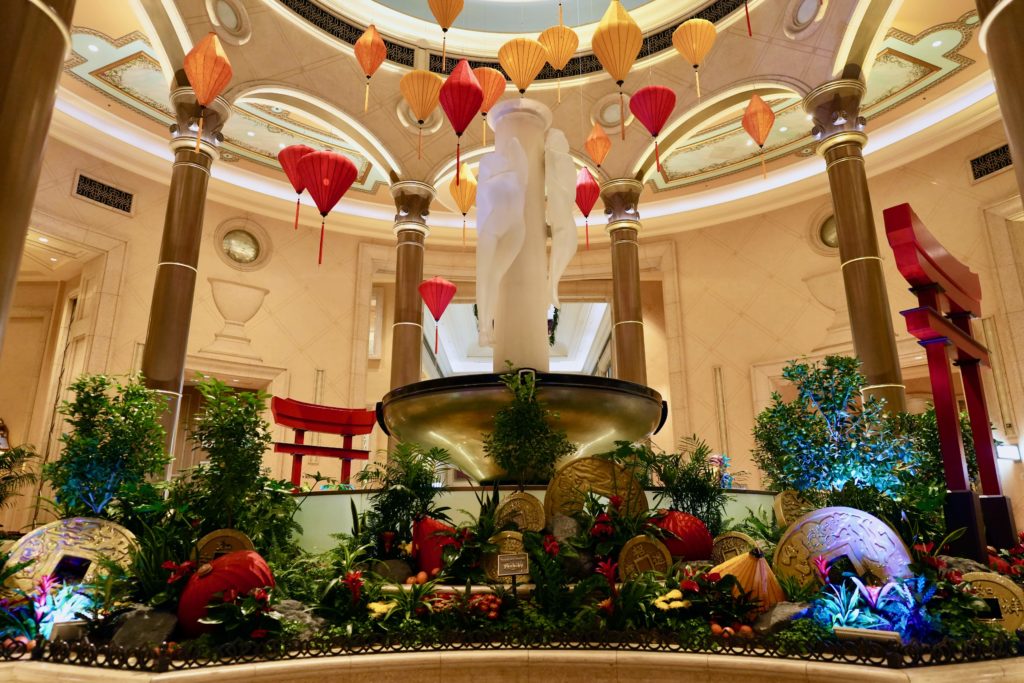 Lunar New Year Display Palazzo Las Vegas