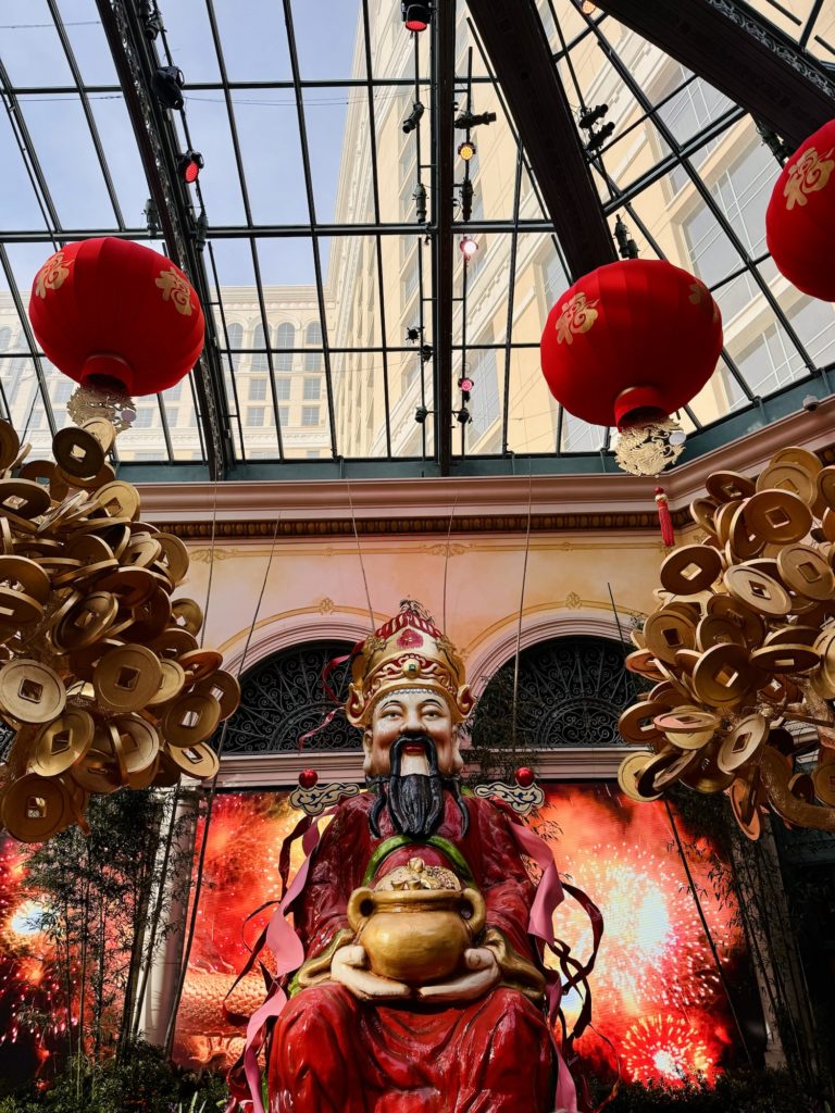 Bellagio Conservatory and Bontanical Gardens Lunar New Year Display