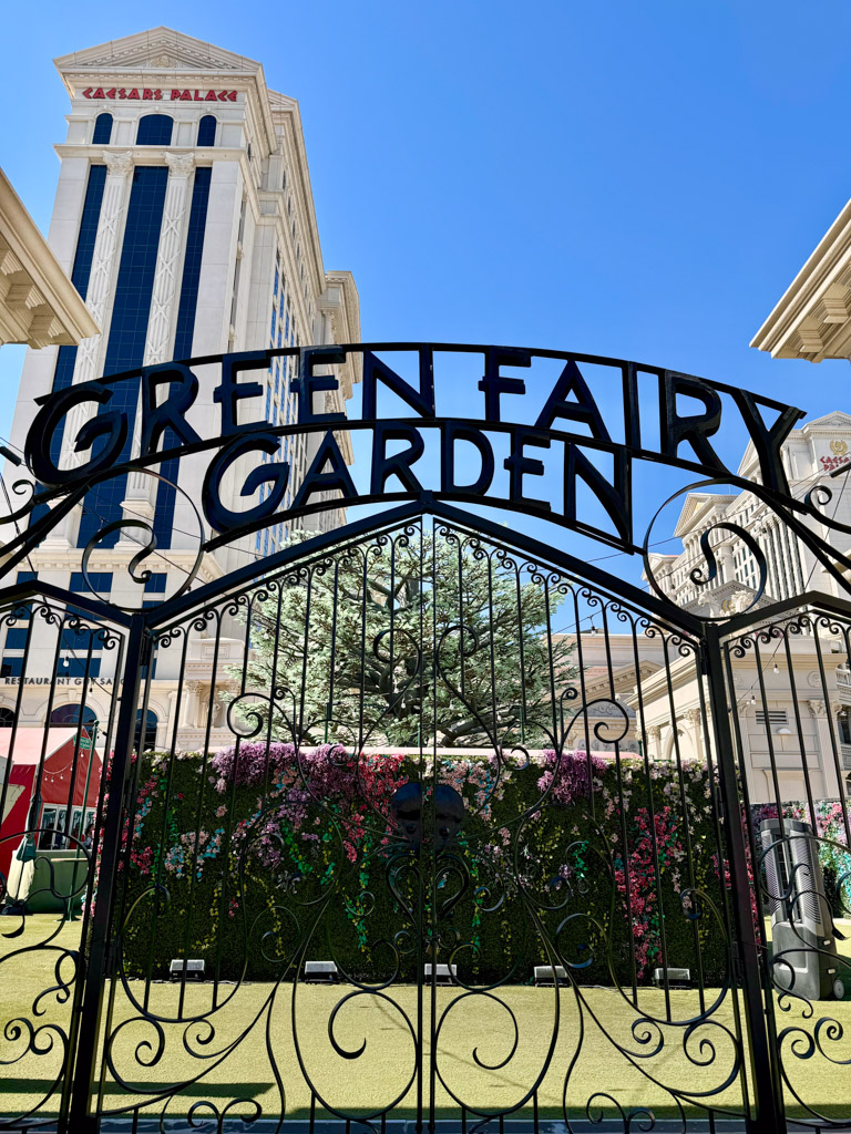 Green Fairy Garden - Caesars Palace Las Vegas